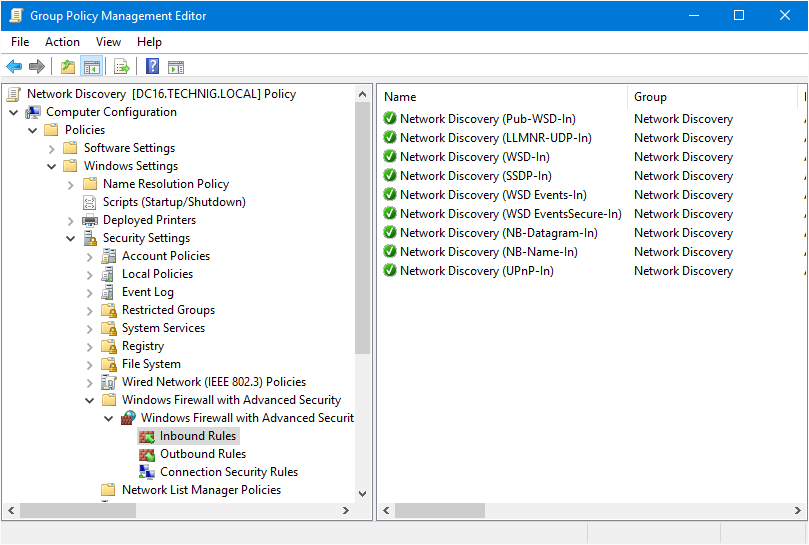 How To Enable Network Discovery Via Group Policy TECHNIG