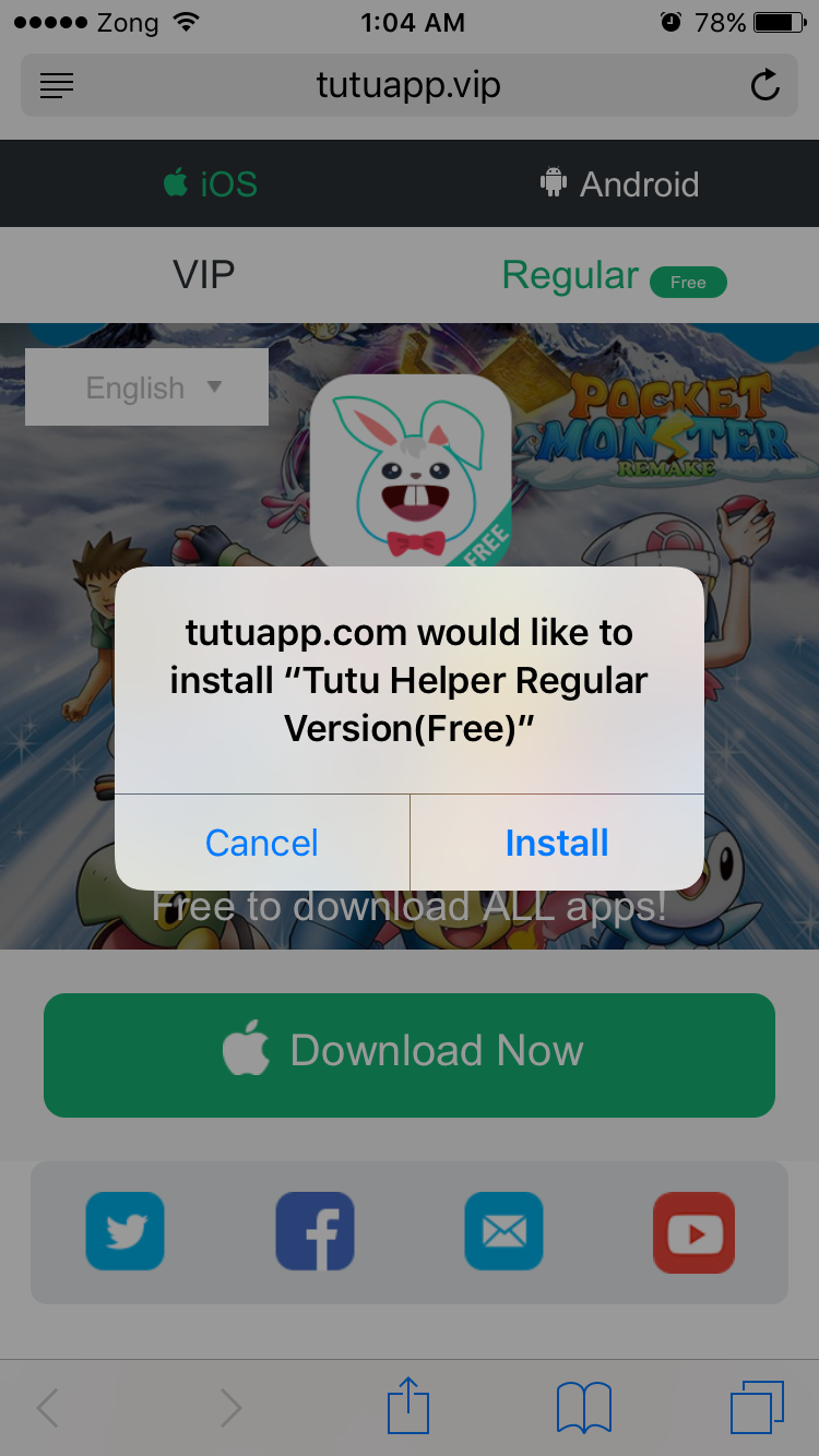 Download Free iOS Paid Apps using TutuApp without Jailbreak