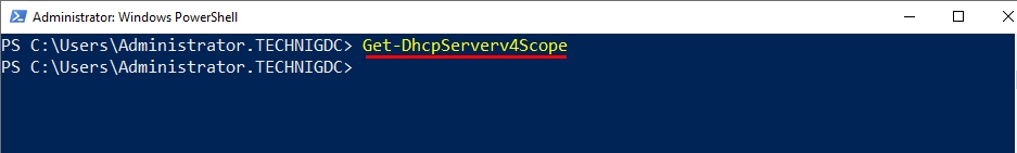 Verifying DHCP Scope deletion using PowerShell