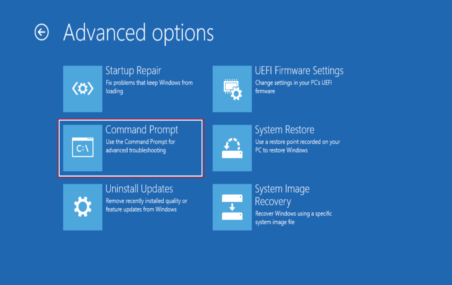 reset windows 11 via command prompt